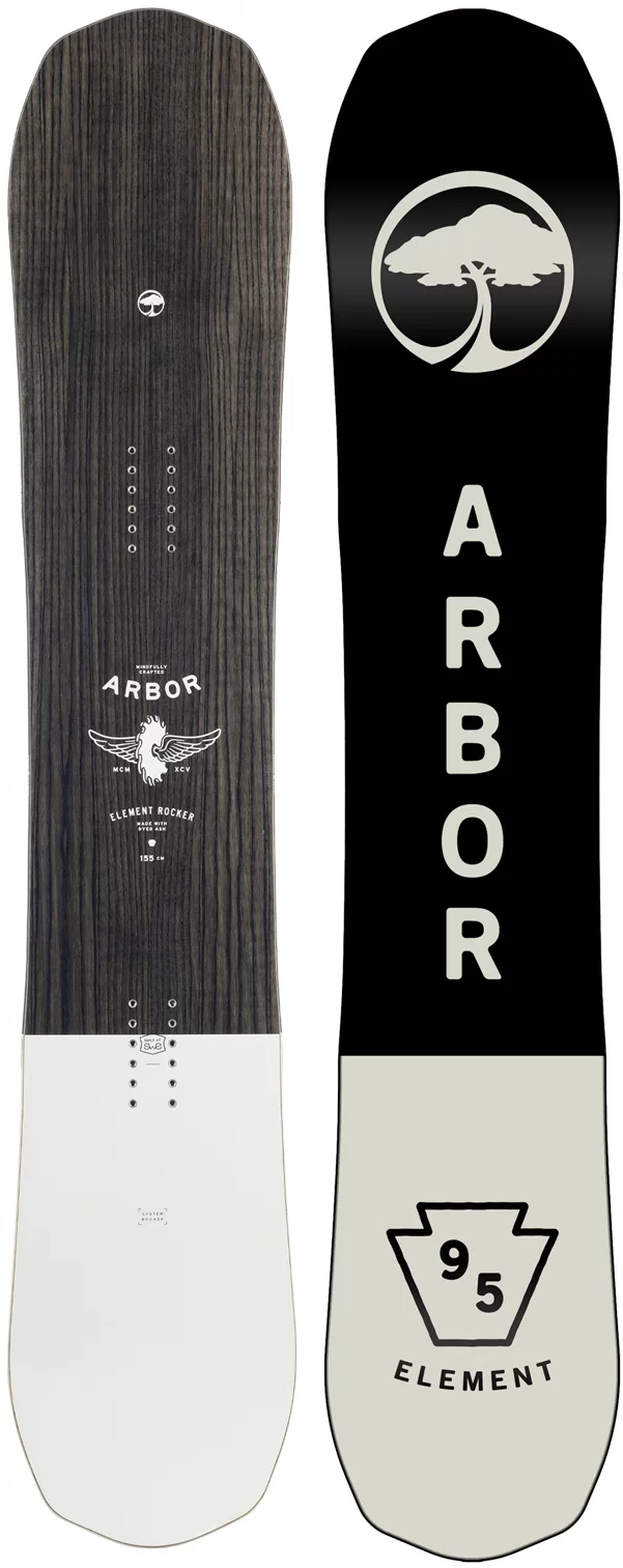 ARBOR ELEMENT　BLACK Rocker　18-19 155cm arbor_element_black_rocker_sno