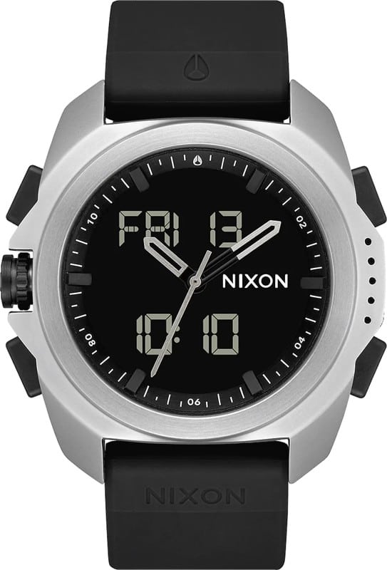 Photos - Wrist Watch NIXON Ripley Watch - silver/black A1267 