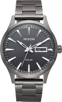 Nixon Sentry Solar SS Watch - gunmetal - view large