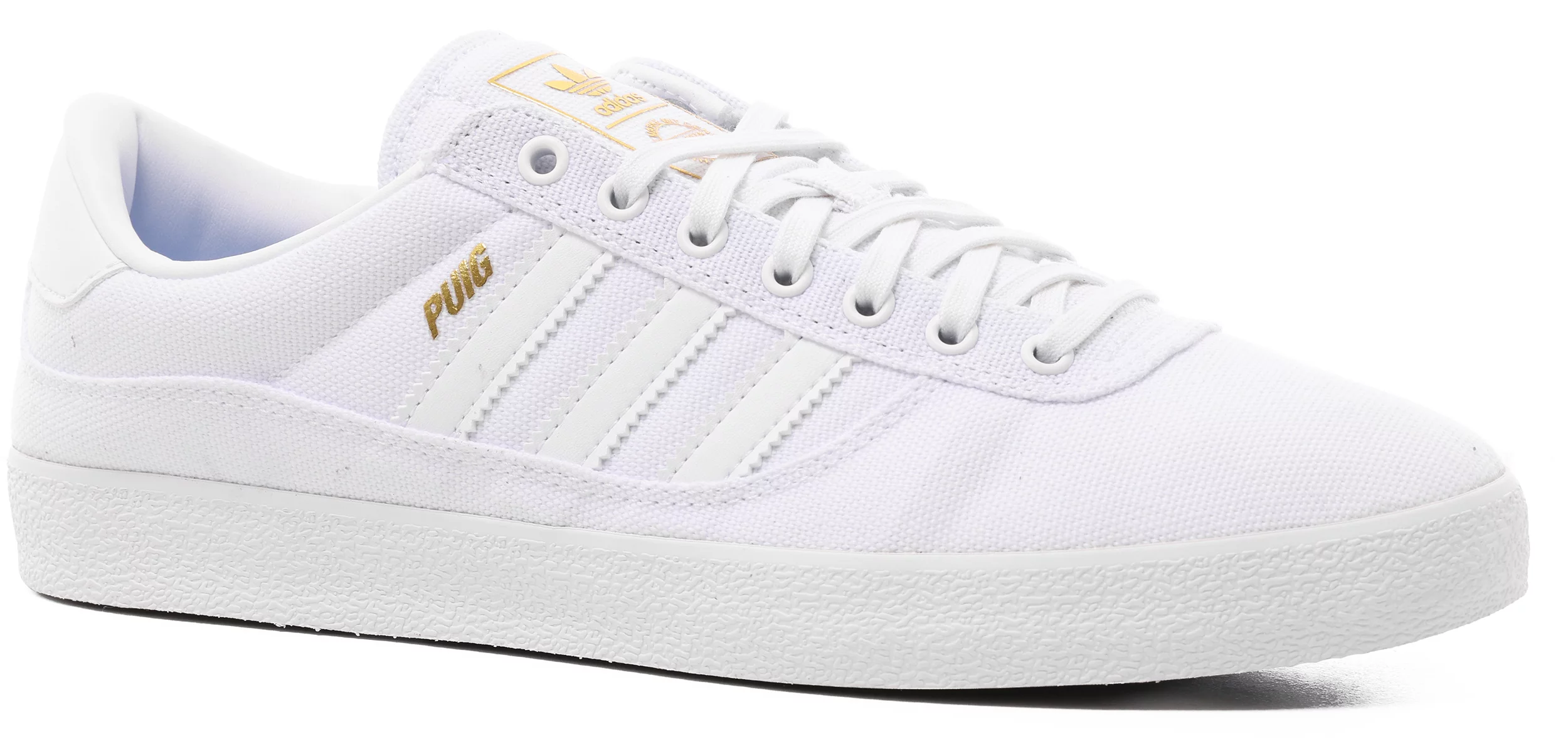 Adidas PUIG Indoor Skate Shoes - footwear white/footwear white/gum5 |  Tactics