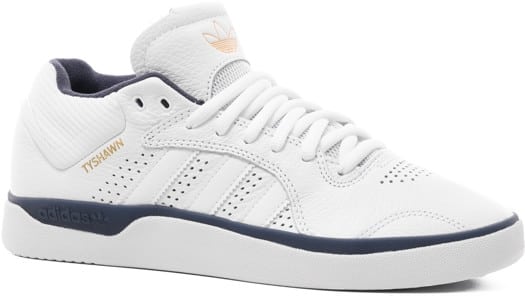 Adidas Tyshawn Pro Skate Shoes - footwear white/footwear white/shadow navy - view large