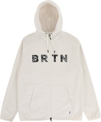 Burton Crown Weatherproof Fleece Full Zip Hoodie (Closeout) - stout white v1 - view large
