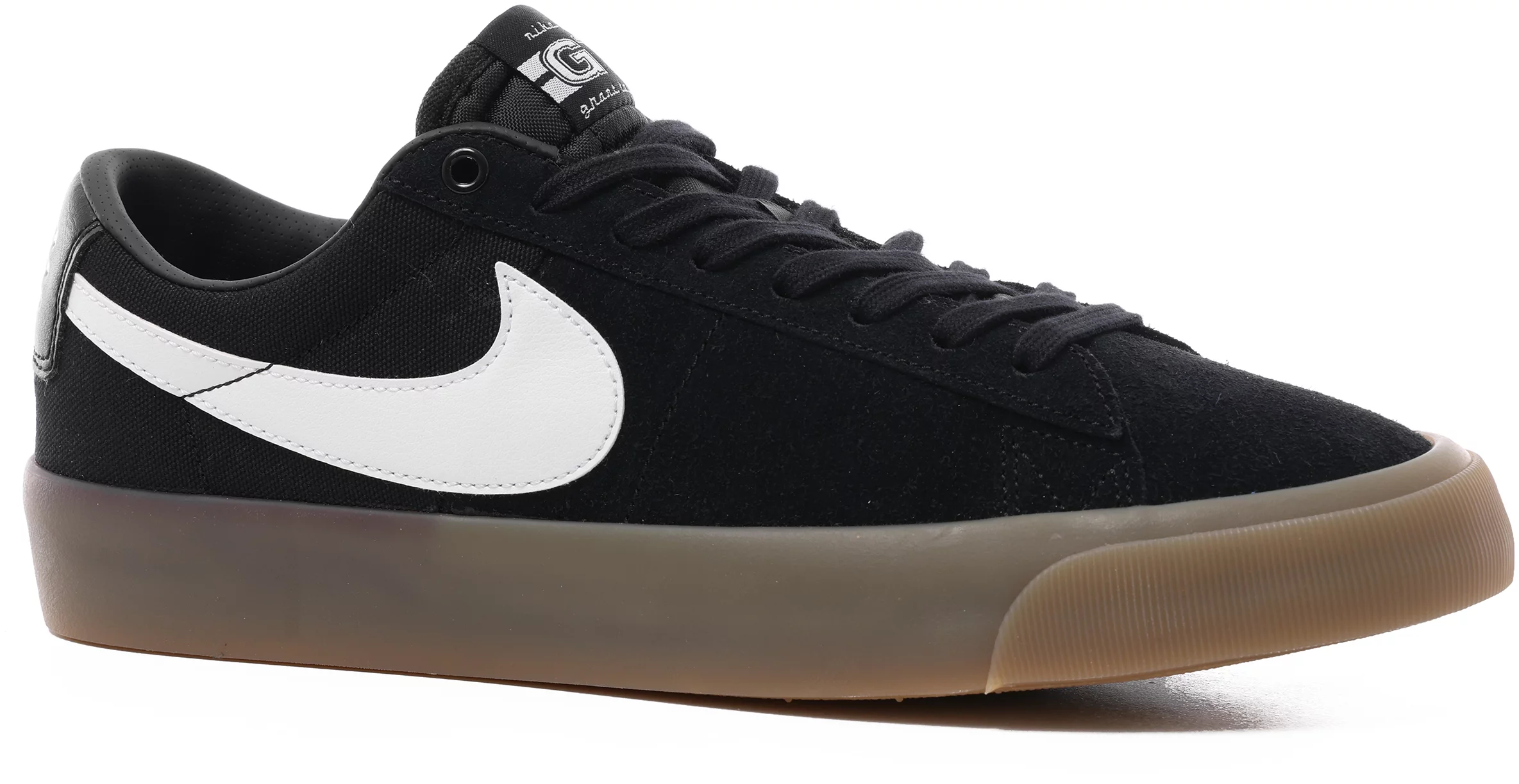 Verrijken toewijding Uitgaand Nike SB Zoom Blazer Low Pro GT Skate Shoes - black/white-black-white-gum  light brown - Free Shipping | Tactics