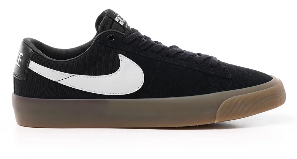 スケートボード NIKE ZOOM BLAZER LOW STUSSY 28cm Nike SB Zoom Blazer Low Stussy x Terps 'Black & Reflect