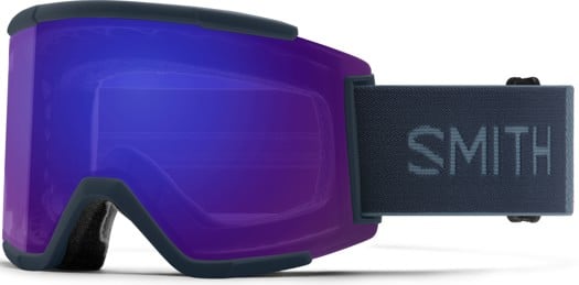 Smith Squad XL ChromaPop Goggles + Bonus Lens - french navy/everyday violet mirror + storm rose flash lens - view large