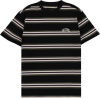 Welcome Thelema Stripe Yarn-Dyed T-Shirt - black forest