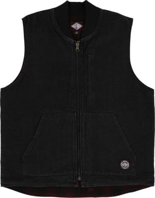 Independent Halstead Work Vest Jacket - black - view large