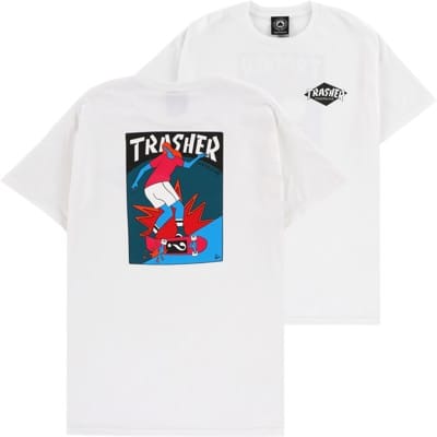 Thrasher Trasher Hurricane T-Shirt - white - view large