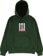 Welcome Coagula Hoodie - dark green