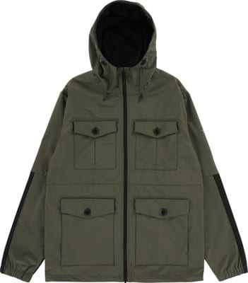 Roark Cascade Rain Jacket - dark military - view large