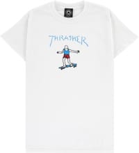 Thrasher Gonz T-Shirt - white/blue/red