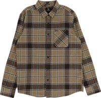 Volcom Caden Plaid Flannel Shirt - khaki