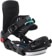 Bent Metal Women's Stylist Snowboard Bindings (Closeout) 2023 - (jamie lynn) black - reverse