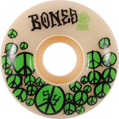 Bones STF V1 Standards Skateboard Wheels - peace (99a) - view large