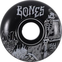 Bones STF V1 Standards Skateboard Wheels - reaper hades (99a)