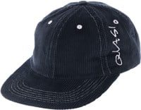 Quasi Scribble Snapback Hat - navy