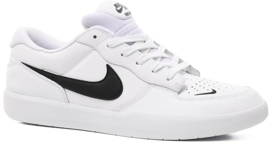 Nike SB Force 58 PRM L Skate Shoes - white/black-white-white - view large