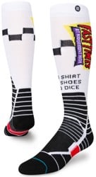 Stance Performance Mid Cushion Snowboard Socks - (fast times) gnarly