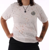 Santa Cruz Women's Warp Broken Dot T-Shirt - splatter beige