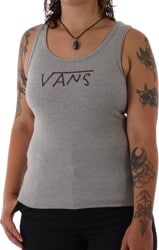 Vans Women's Breana Rib Tank - cement heather
