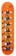 Polar Skate Co. Basketball 8.0 Skateboard Deck - orange