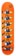 Polar Skate Co. Basketball 8.25 Skateboard Deck - orange