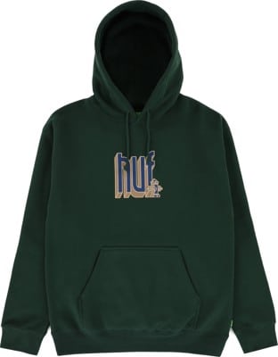HUF Bookend Hoodie - forest green - view large