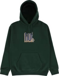 HUF Bookend Hoodie - forest green