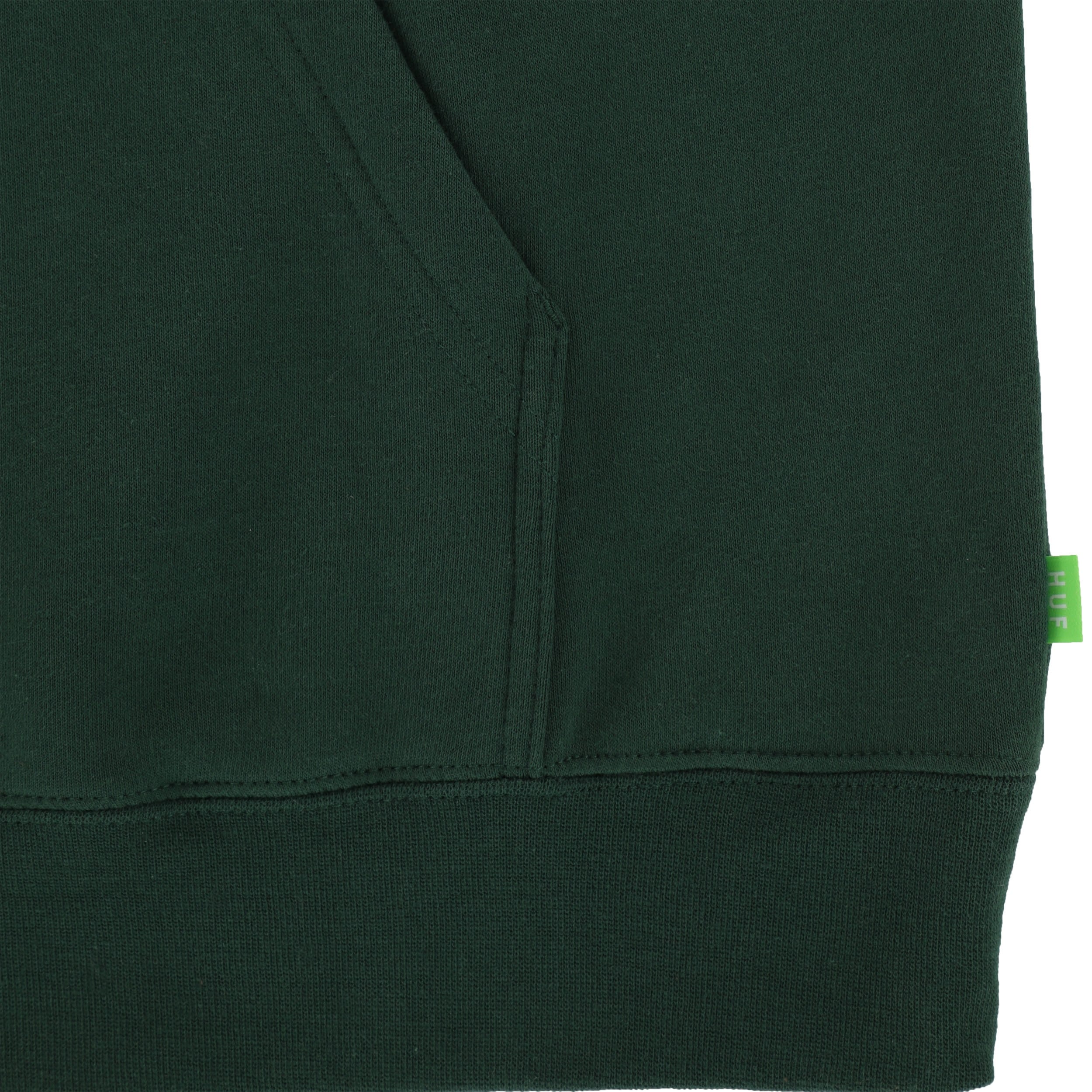 HUF Bookend Hoodie - forest green | Tactics