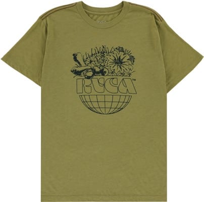 RVCA Cactus World T-Shirt - marsh - view large