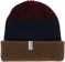 Coal Frena Beanie - dirt brown stripe