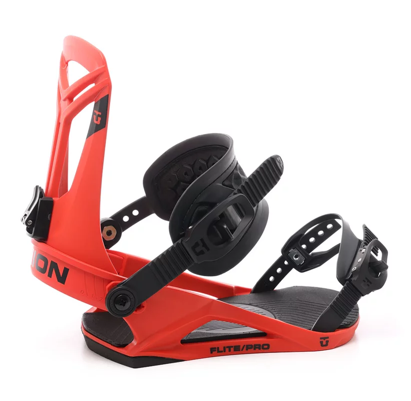 Union Flite Pro Snowboard Bindings 2023 - red - Free Shipping
