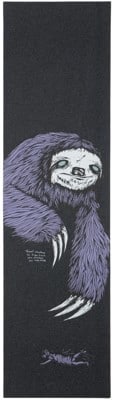 Welcome Sloth Graphic Skateboard Grip Tape - black - view large