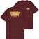 mahogany/gold/red