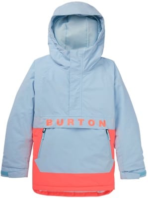 Burton Kids Frostner 2L Anorak Jacket - ballad blue/tetra orange - view large
