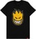 Spitfire Bighead Fill T-Shirt - black/gold