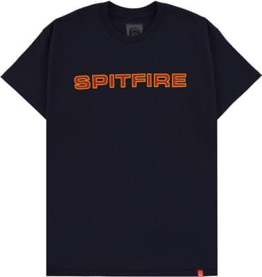 Spitfire Classic 87' T-Shirt - navy/red-gold - view large