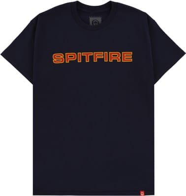 Spitfire Classic 87' T-Shirt - navy/red-gold - view large