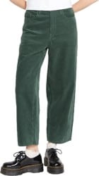 Dickies Women's Crop Cargo Pants - stonewashed military green