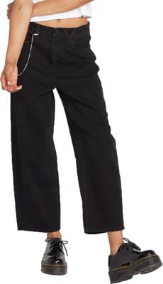 Volcom Women's Weellow Denim Pants - black - view large