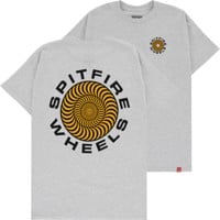 Spitfire Classic 87' Swirl T-Shirt - ash/gold-black