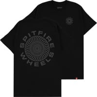 Spitfire Classic 87' Swirl T-Shirt - black/grey prints
