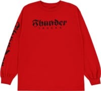 Thunder Aftershock Sleeve L/S T-Shirt - red/black