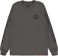 Spitfire Classic Swirl Overlay Sleeve L/S T-Shirt - charcoal/black-white