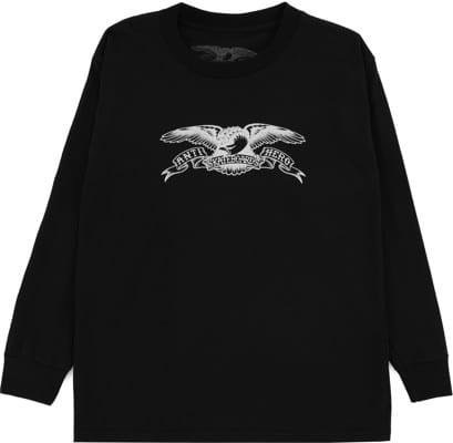 Anti-Hero Kids Basic Eagle L/S T-Shirt - black/white - view large
