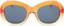 Happy Hour Bikini Beach Sunglasses - candy corn - front