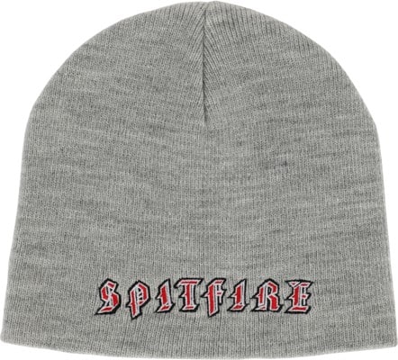 Spitfire Old E Skully Beanie - heather/red/white - view large