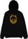 Spitfire Bighead Hoodie - black/gold print