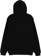 Spitfire Bighead Hoodie - black/gold print - reverse