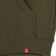 Spitfire Bighead Outline Fill Hoodie - army/gold-red - detail